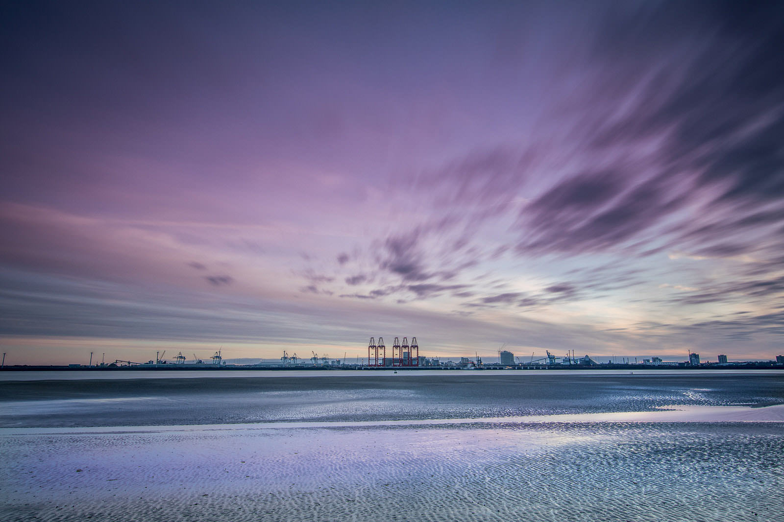 Gladstone Dock Liverpool Sunrise
